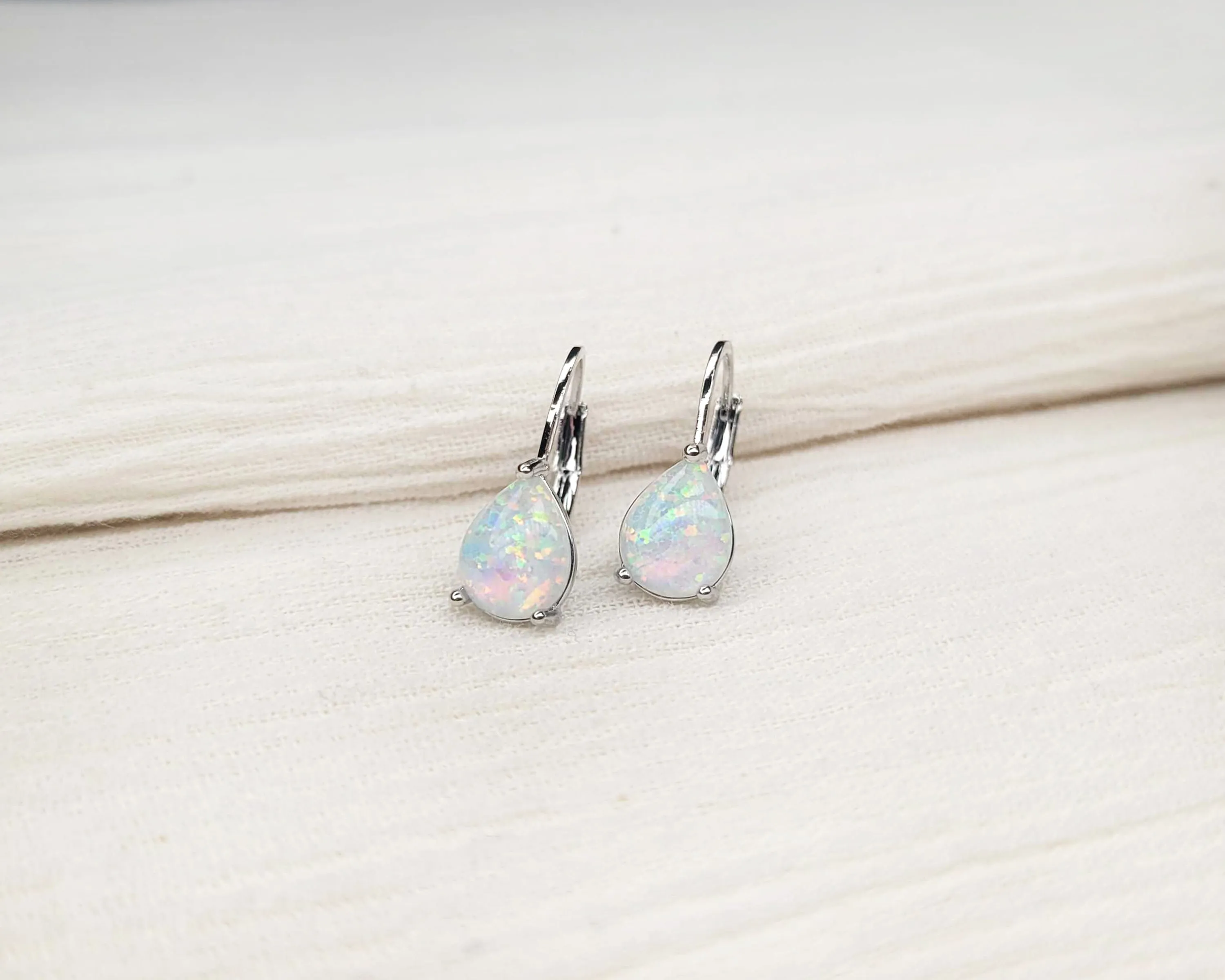 Opal Drop Earrings