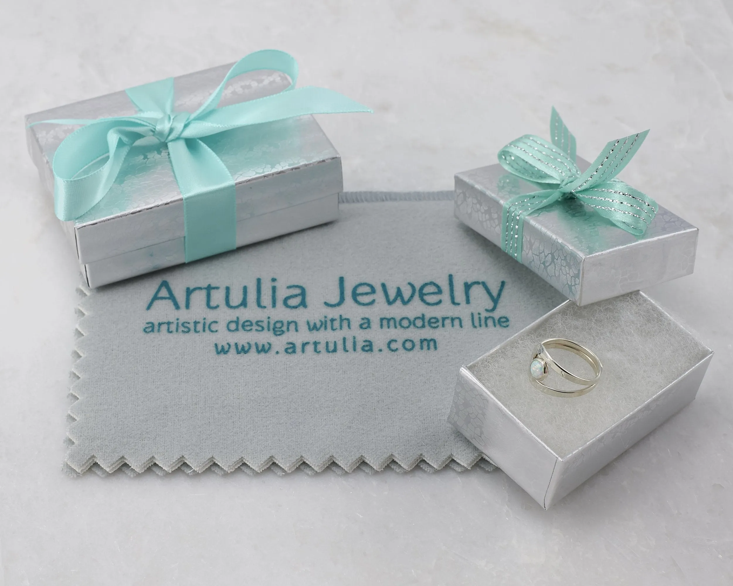 Opal Stud Earrings