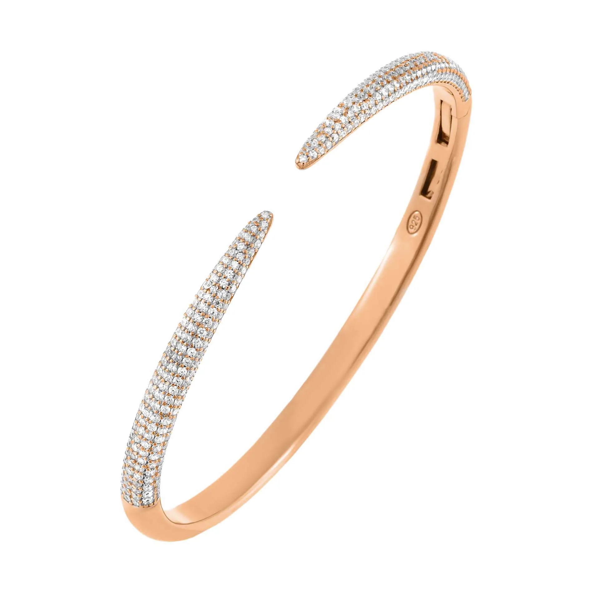 Pavé Claw Bangle