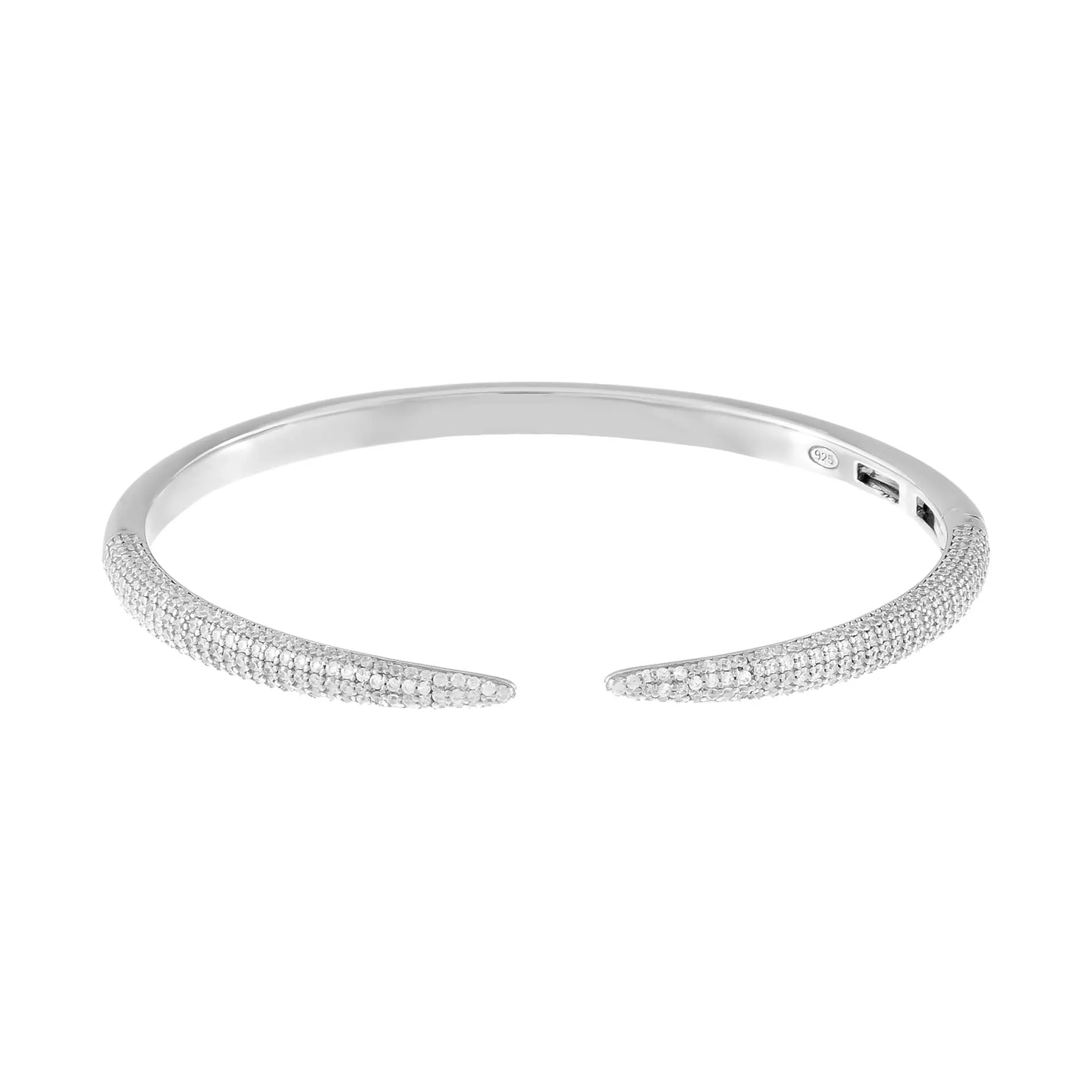 Pavé Claw Bangle