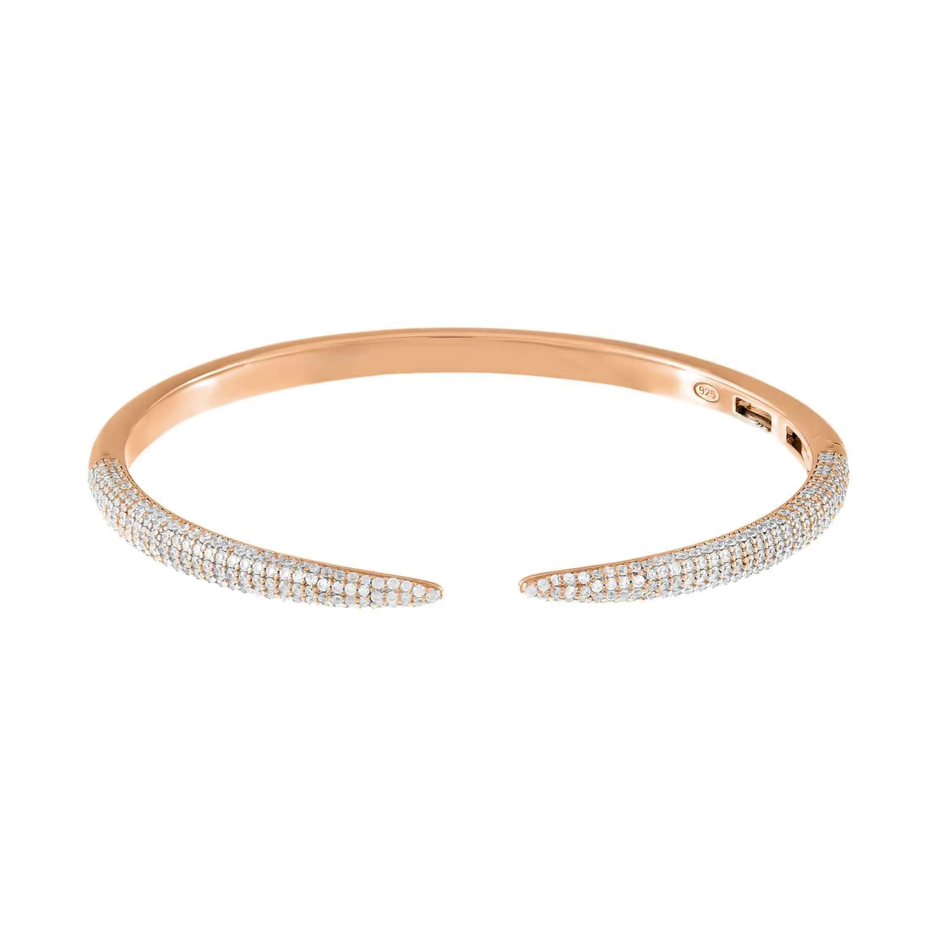 Pavé Claw Bangle