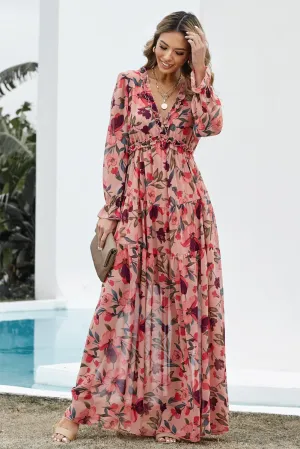 Plunge Maxi Dress