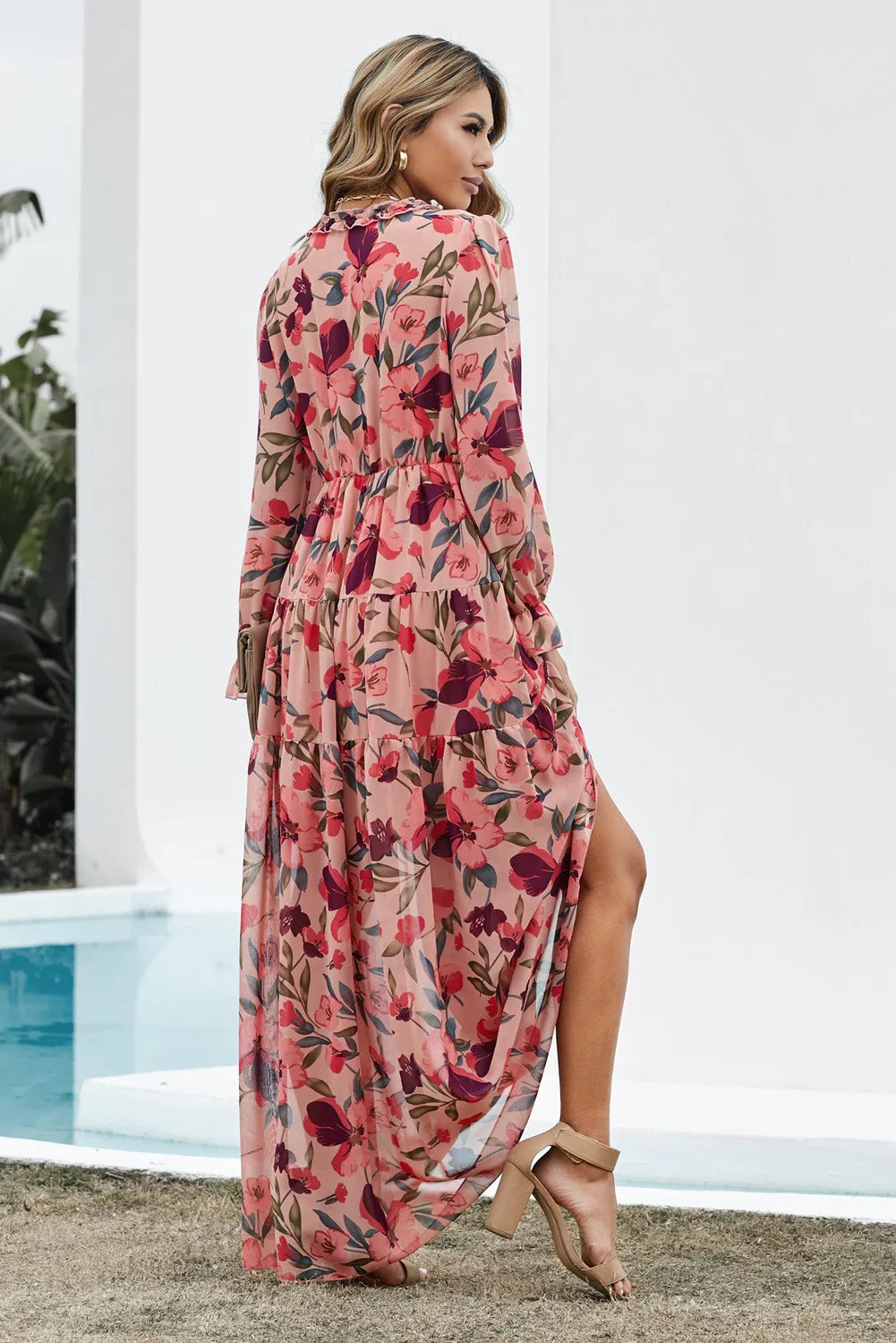 Plunge Maxi Dress