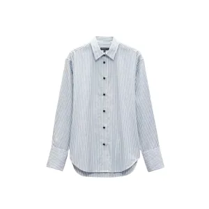 RAG & BONE EVE STRIPE POPLIN SHIRT