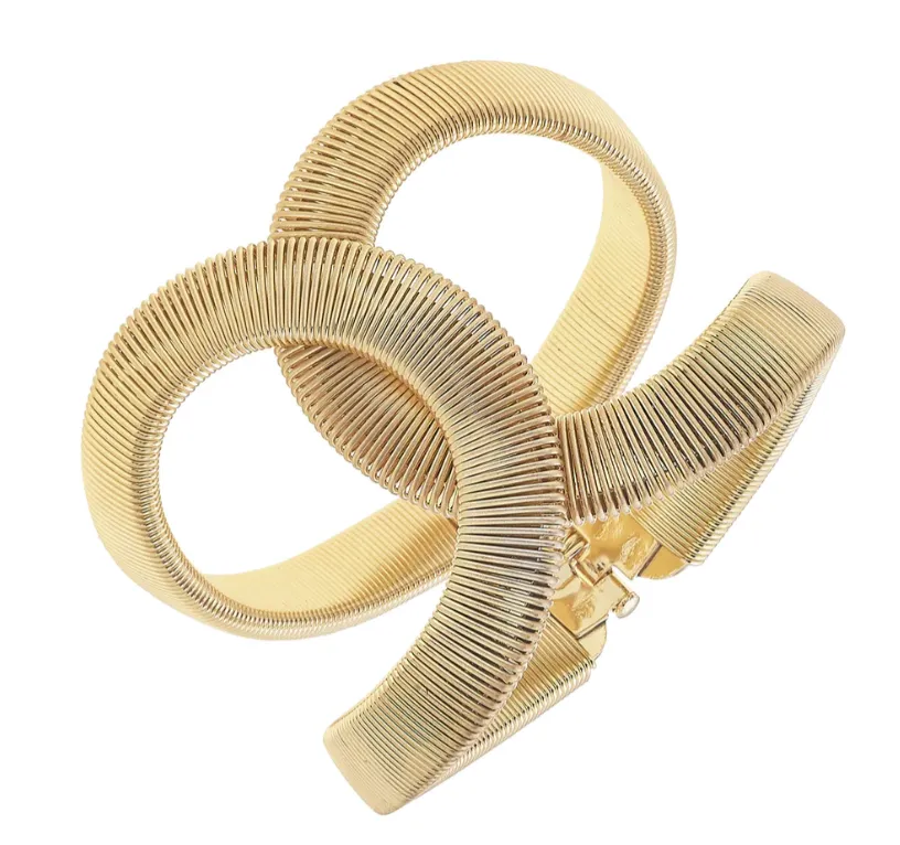 Raleigh Watchband Statement Hinge Cuff