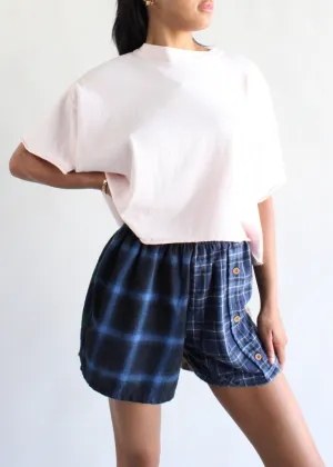 RCYCLD Solid Oversized Cropped Tee