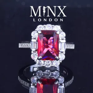 Red Diamond Ring | Womens Red Diamond Ring | Emerald Engagement Ring | Ruby Emerald Ring | Ruby Wedding Ring | Red Engagement Ring | Emerald