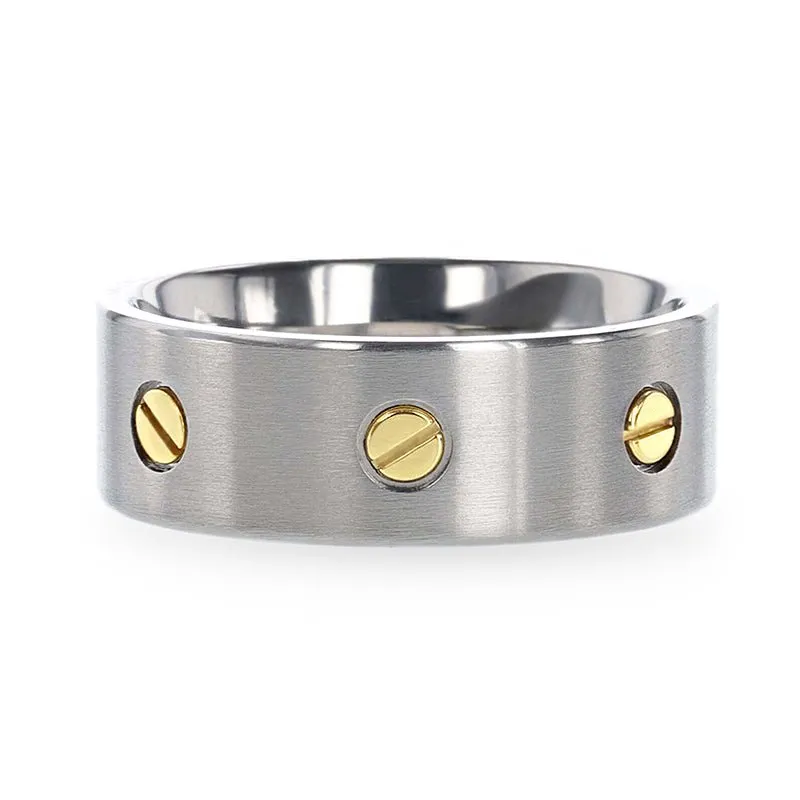 RESOLUTE | Titanium Ring Rotating Screw Design