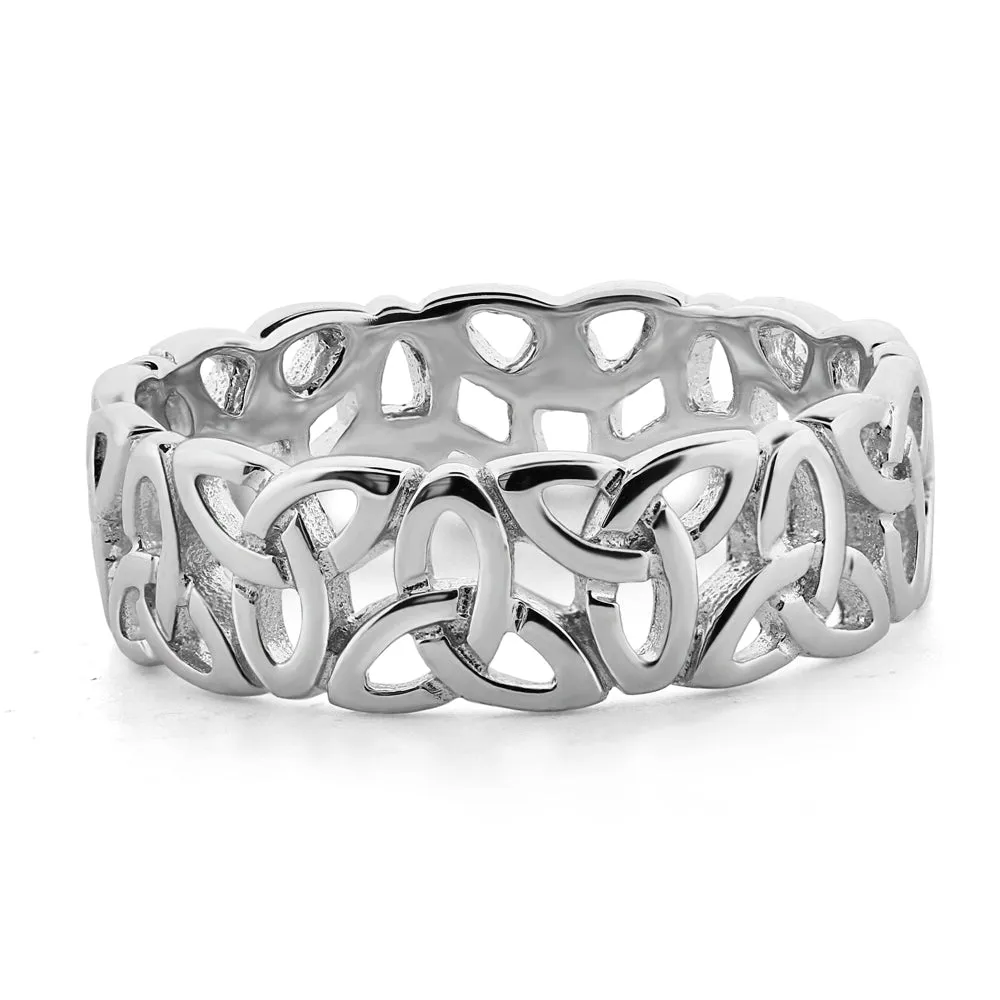 Retired Mens Celtic Wedding Rings MS-WED144