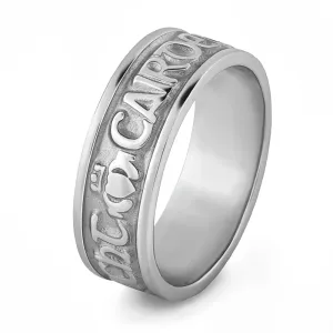 Retired Men's Celtic Wedding Rings MS-WED214