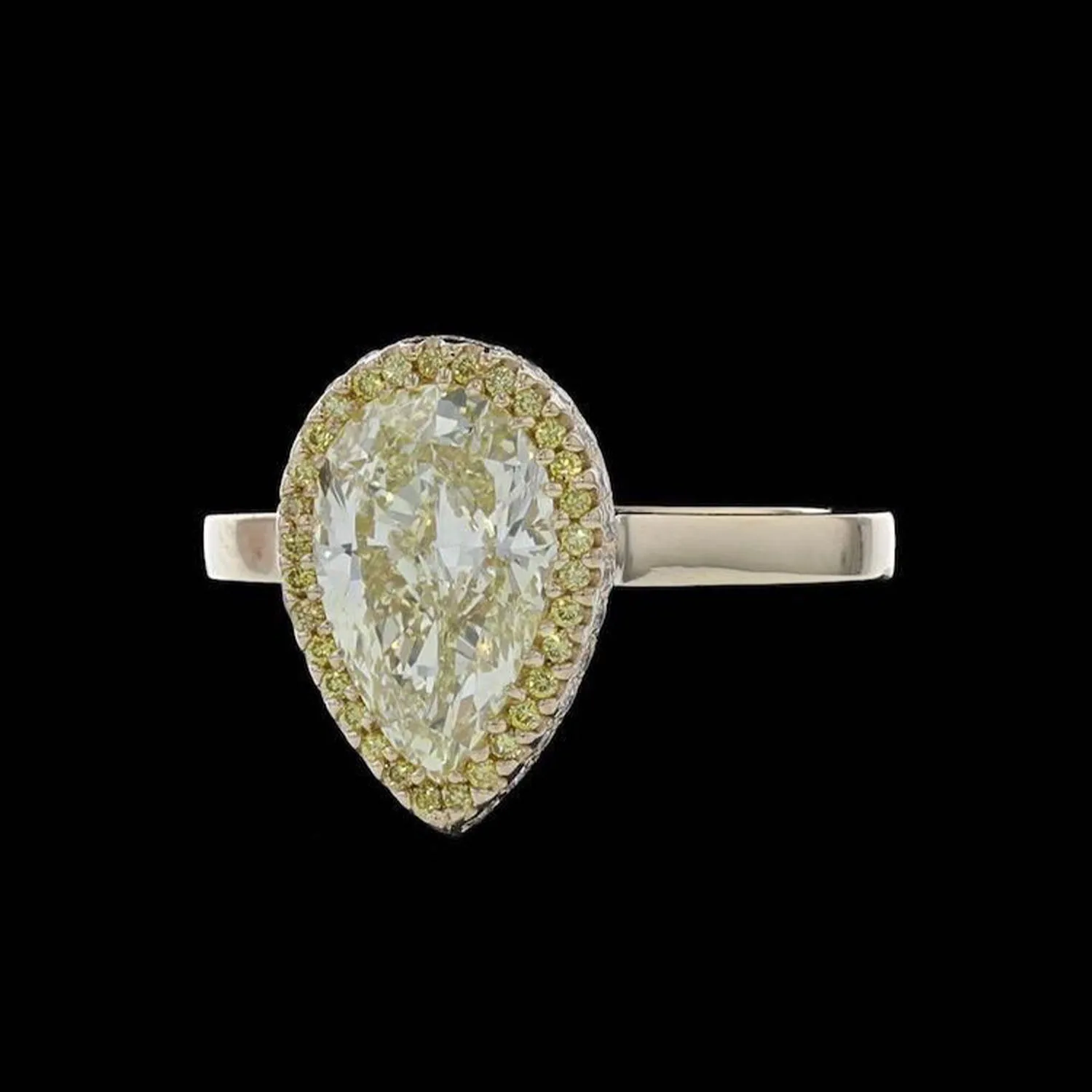 Ring Slide Pear Yellow