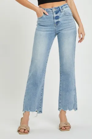 RISEN High Rise Straight Jeans