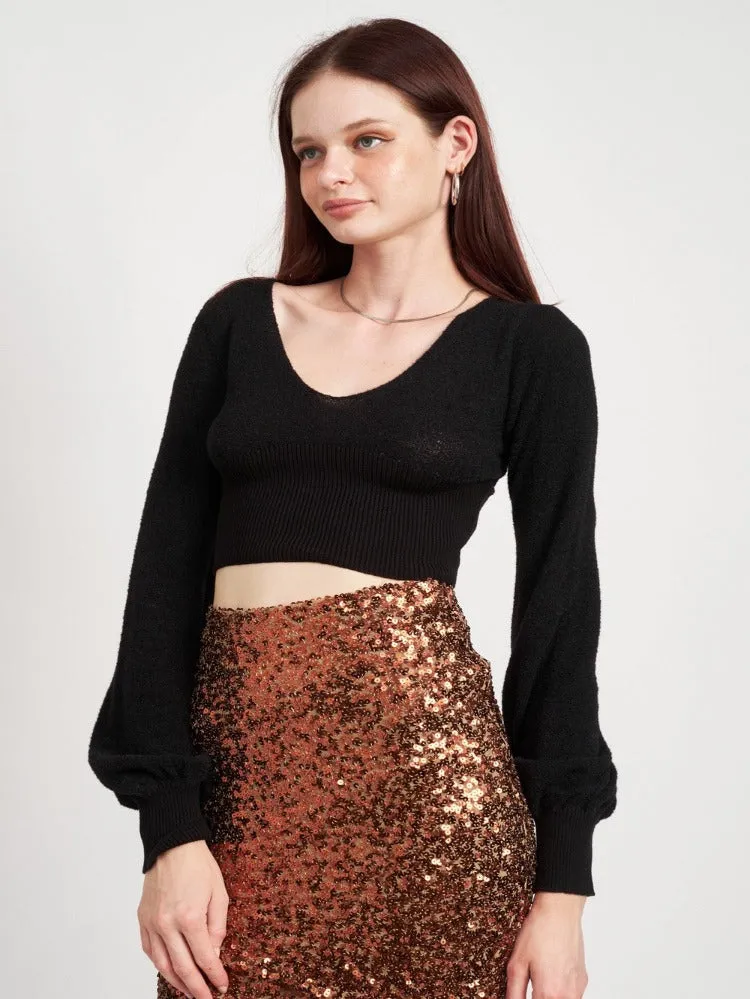 Rissa Cropped Sweater