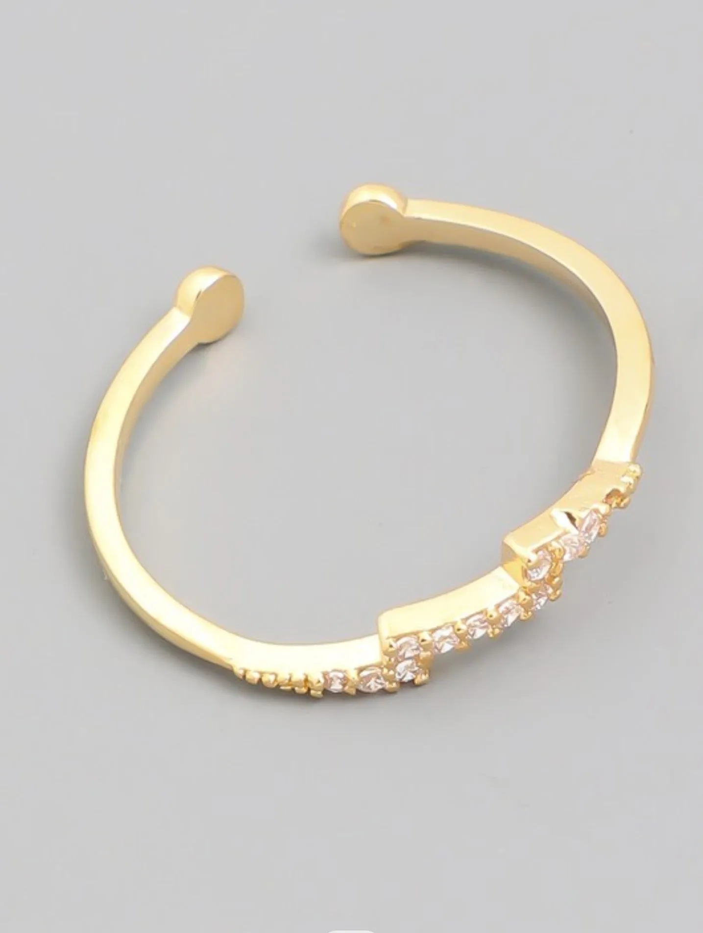 Roaring Thunder Ring - Gold Dipped