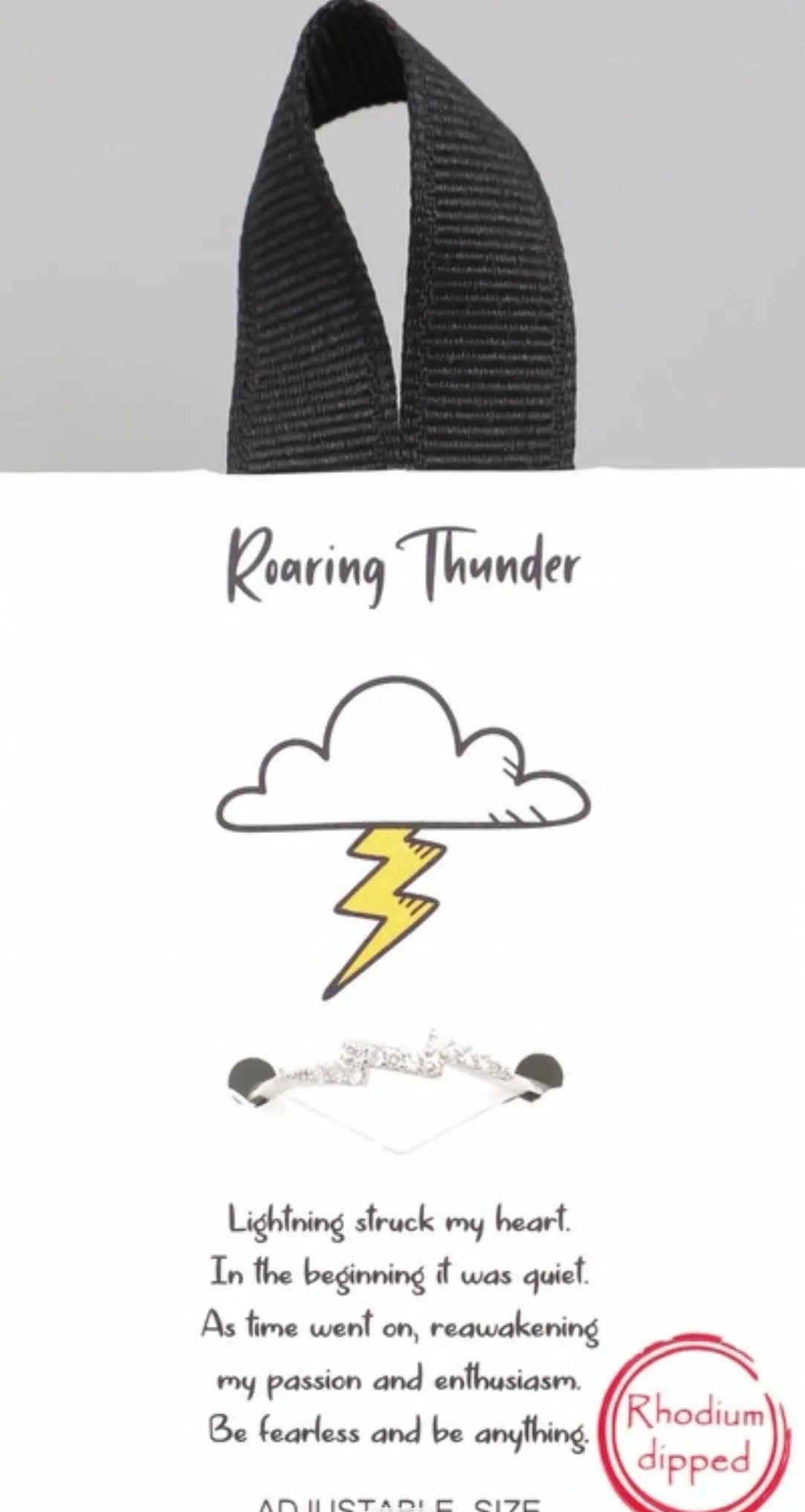 Roaring Thunder Ring - Gold Dipped