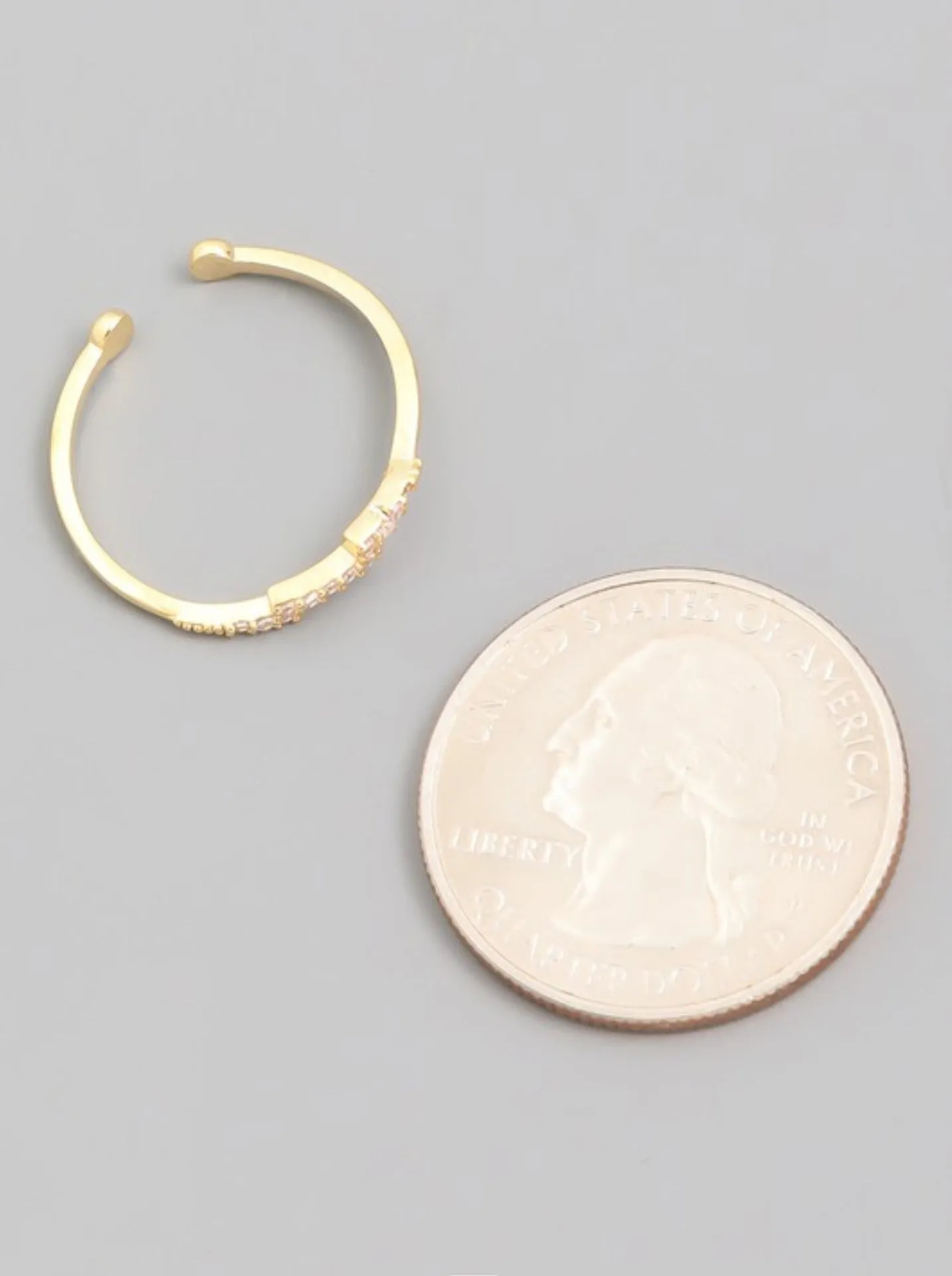 Roaring Thunder Ring - Gold Dipped