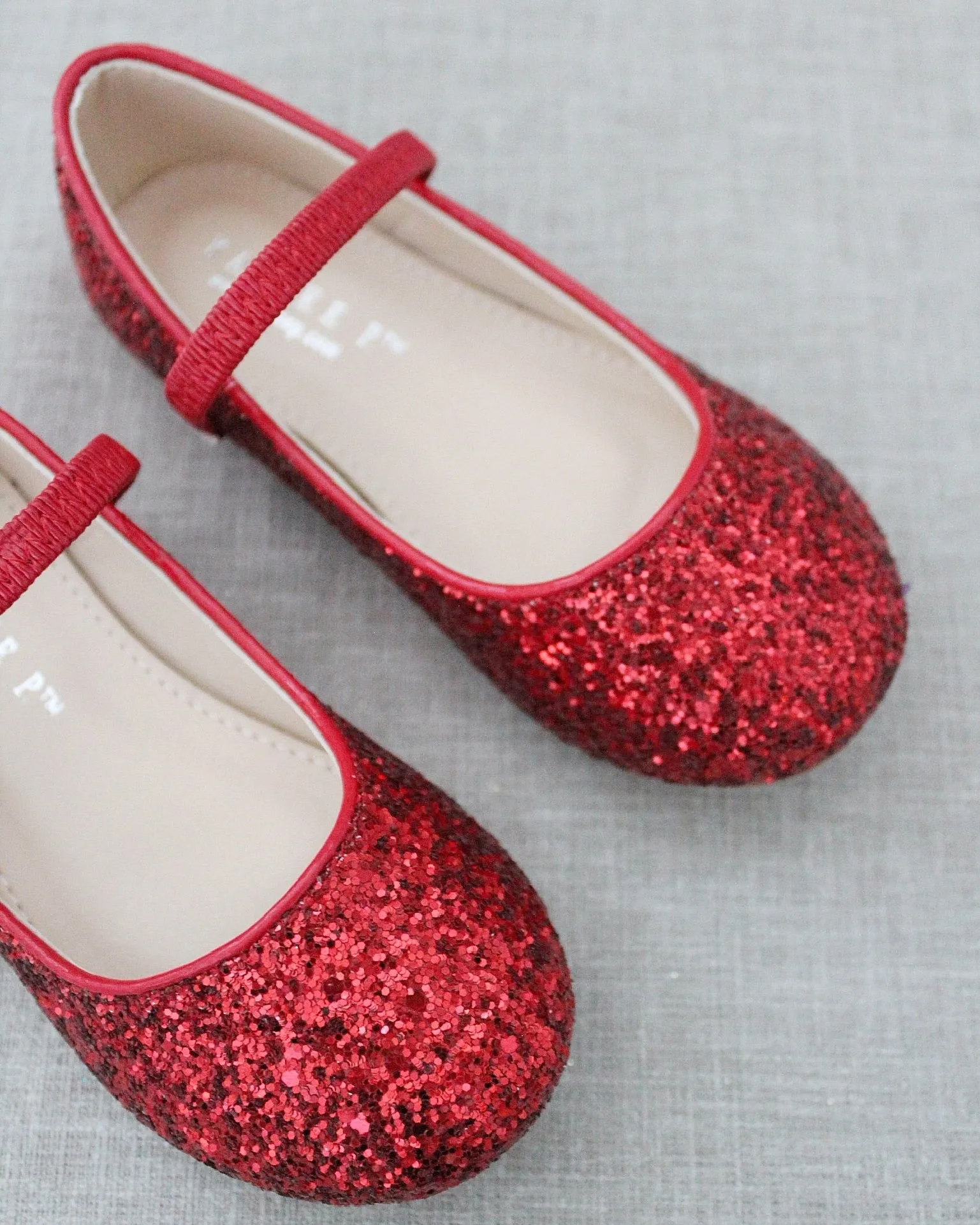 Rock Glitter Mary Jane Ballet Flats