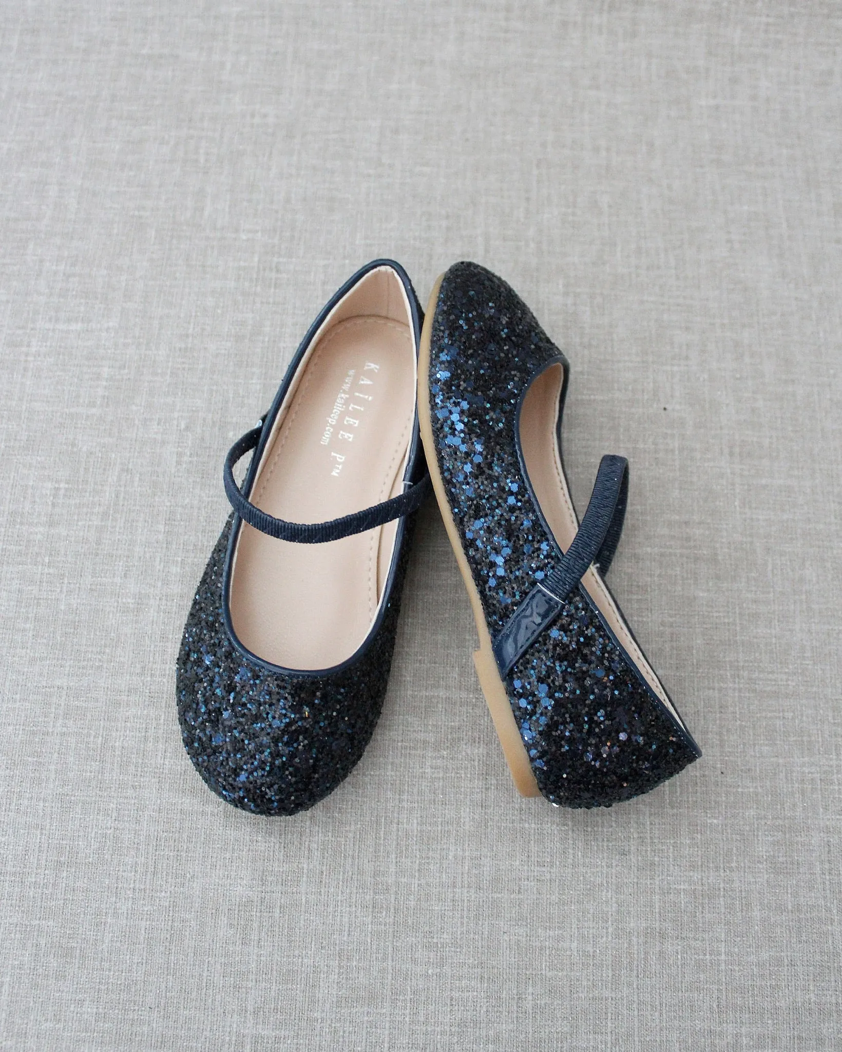 Rock Glitter Maryjane Ballet Flats