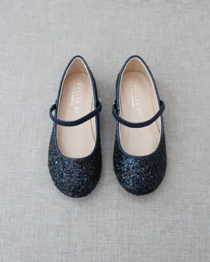 Rock Glitter Maryjane Ballet Flats