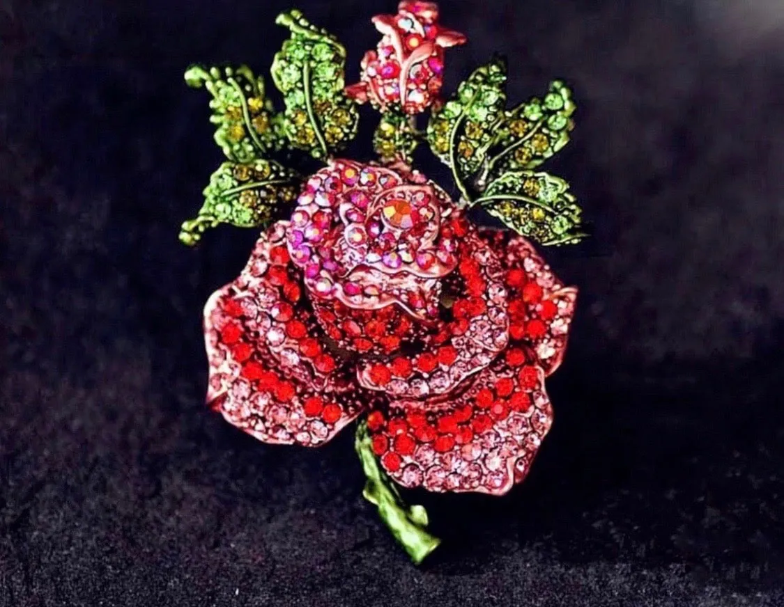 Rose Brooch
