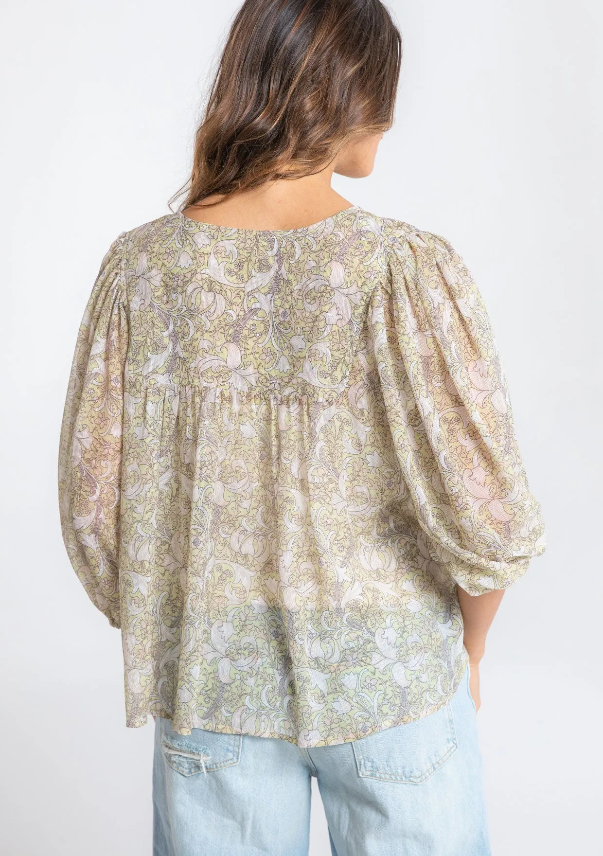 Sabina Sheer Blouse