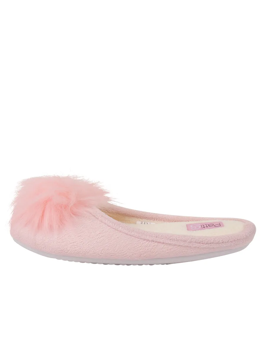 Sally Pouf Slip on Slipper