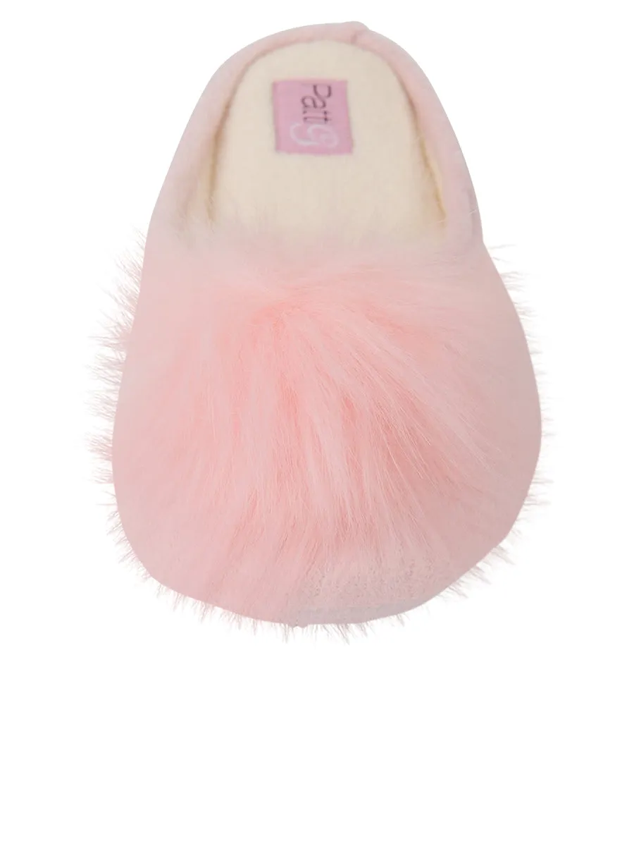 Sally Pouf Slip on Slipper