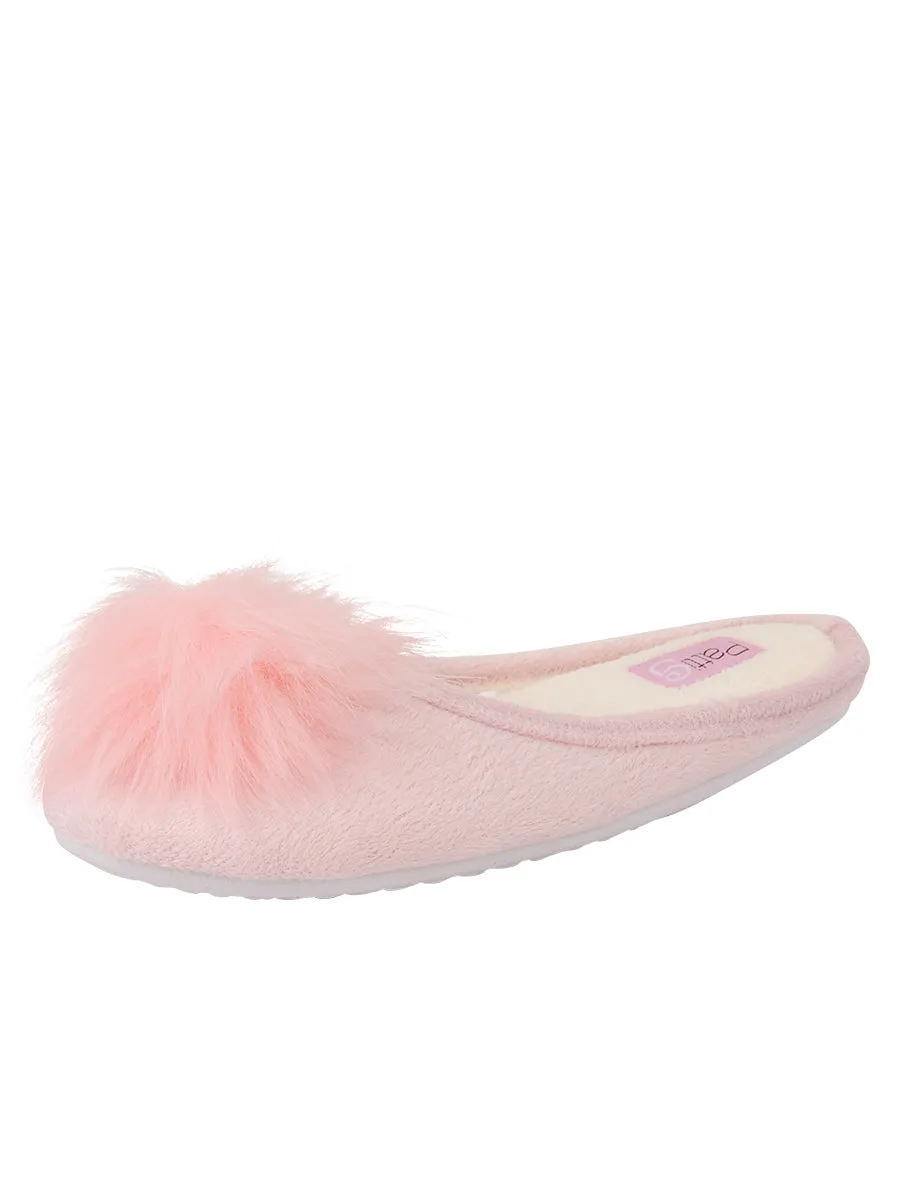 Sally Pouf Slip on Slipper