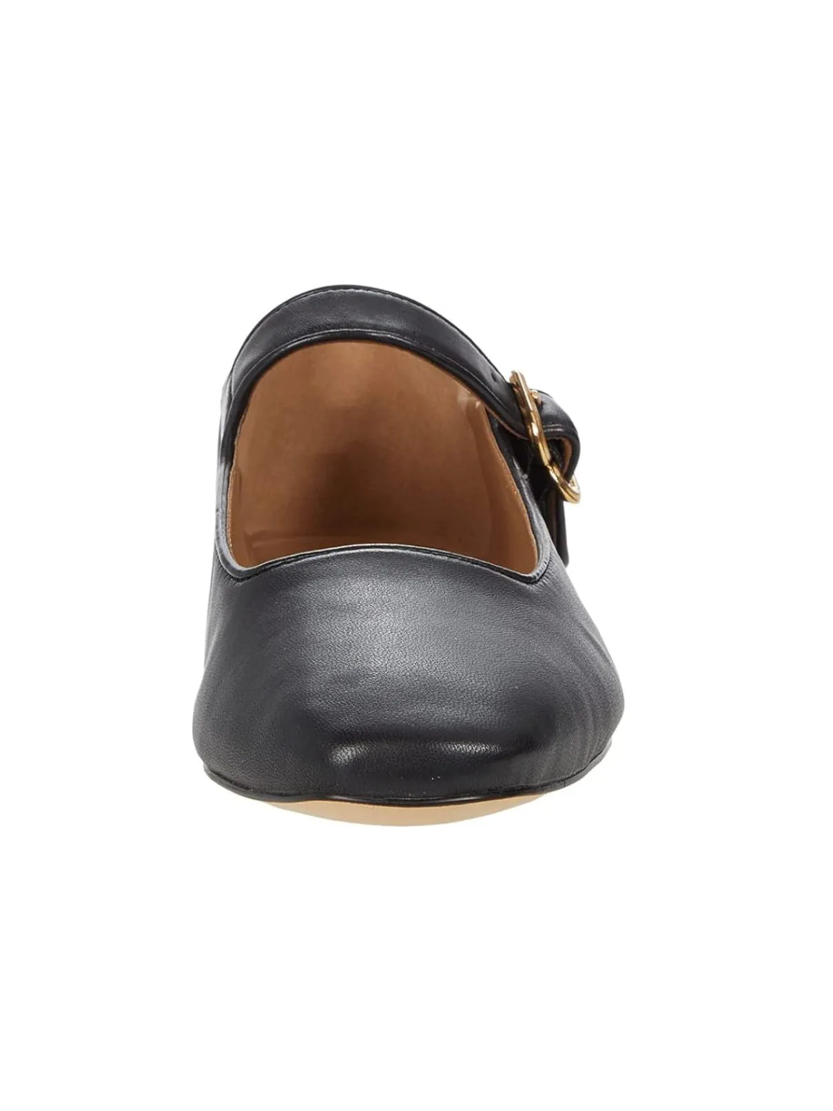 Sam Edelman Michaela Flat in Black Leather
