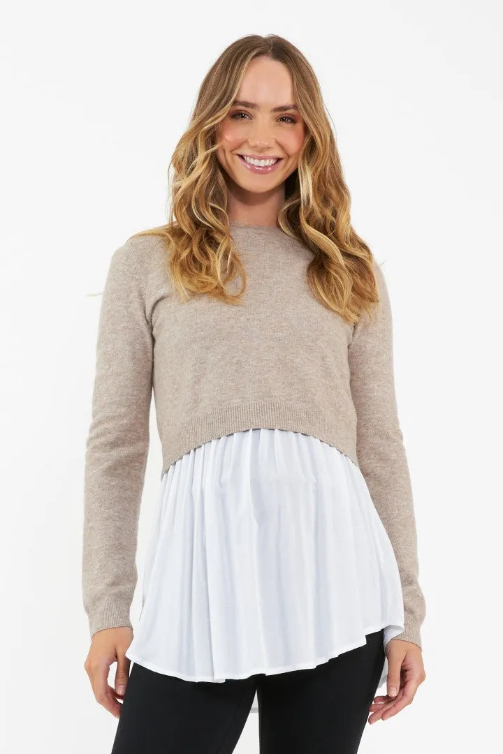 Sandy Detachable Nursing Knit