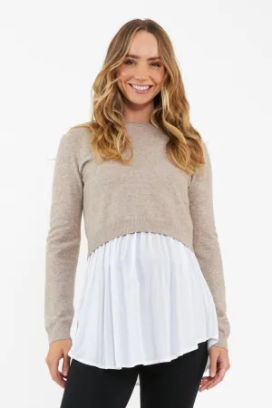 Sandy Detachable Nursing Knit