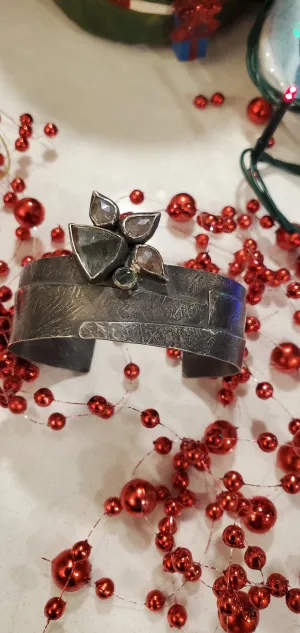 Sasha Walsh Floral Cuff Bracelet
