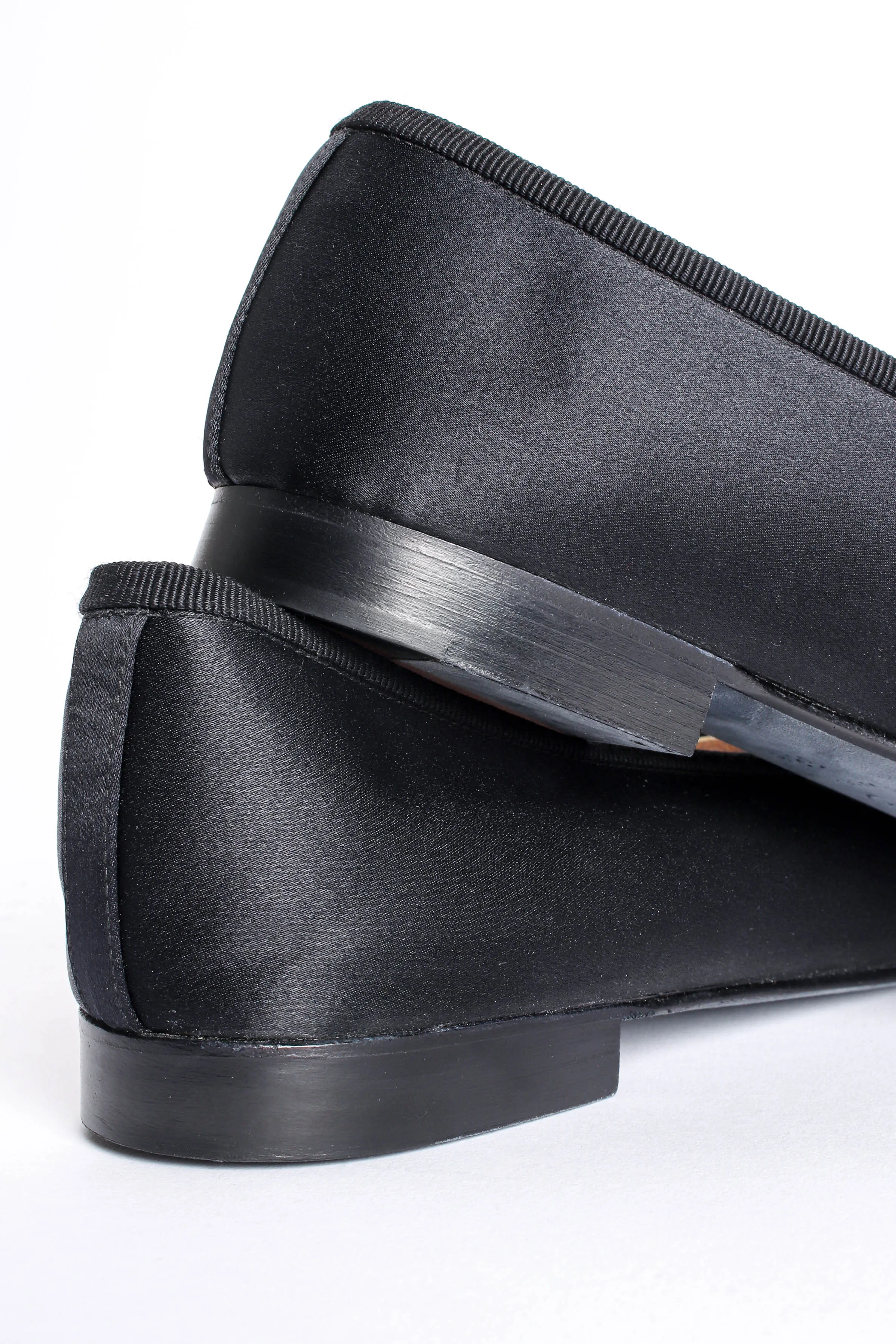 Satin CC Logo Ballet Flats