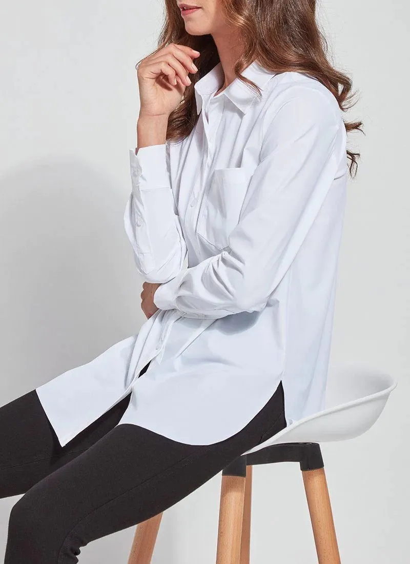 Schiffer Silky Button Blouse