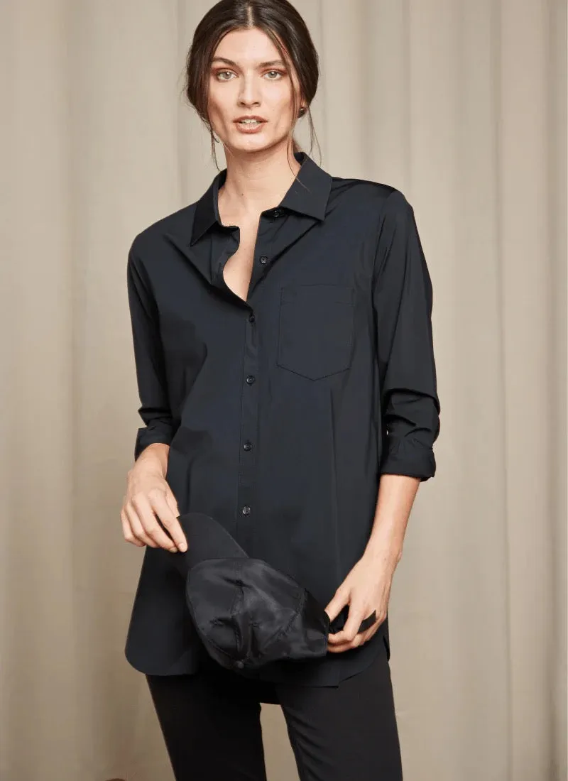 Schiffer Silky Button Blouse