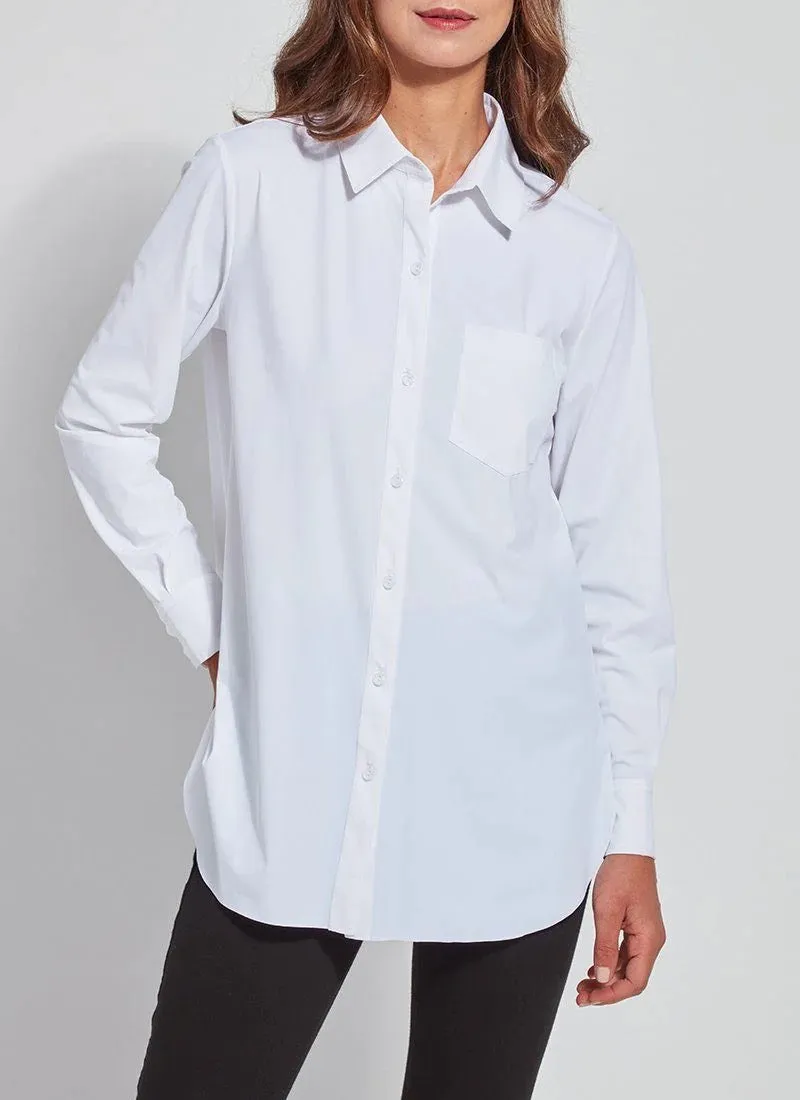 Schiffer Silky Button Blouse