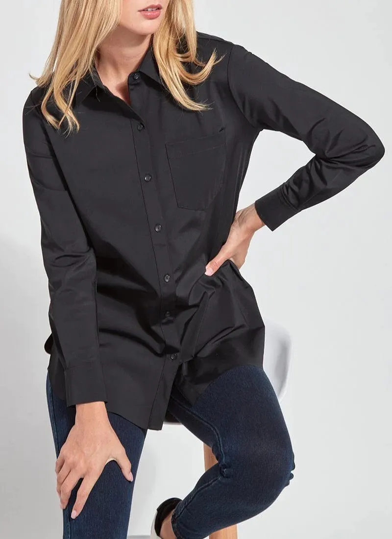 Schiffer Silky Button Blouse