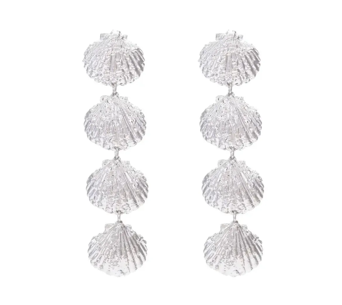 SEA SHELL DROP EARRINGS