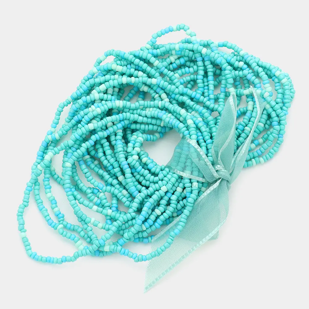 Seed Beaded Stretch Bracelets -25PCS