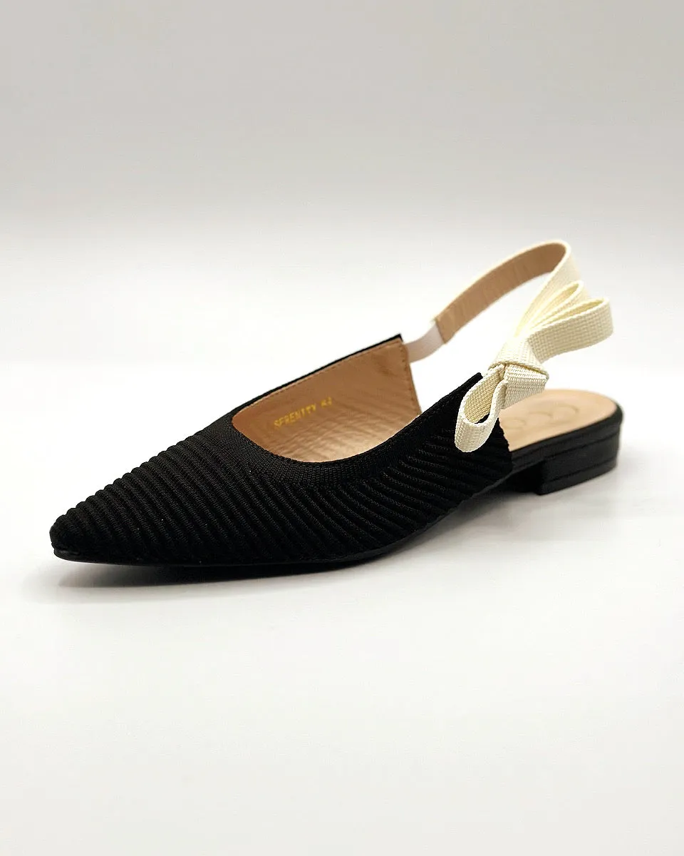 Serenity Flats in Black