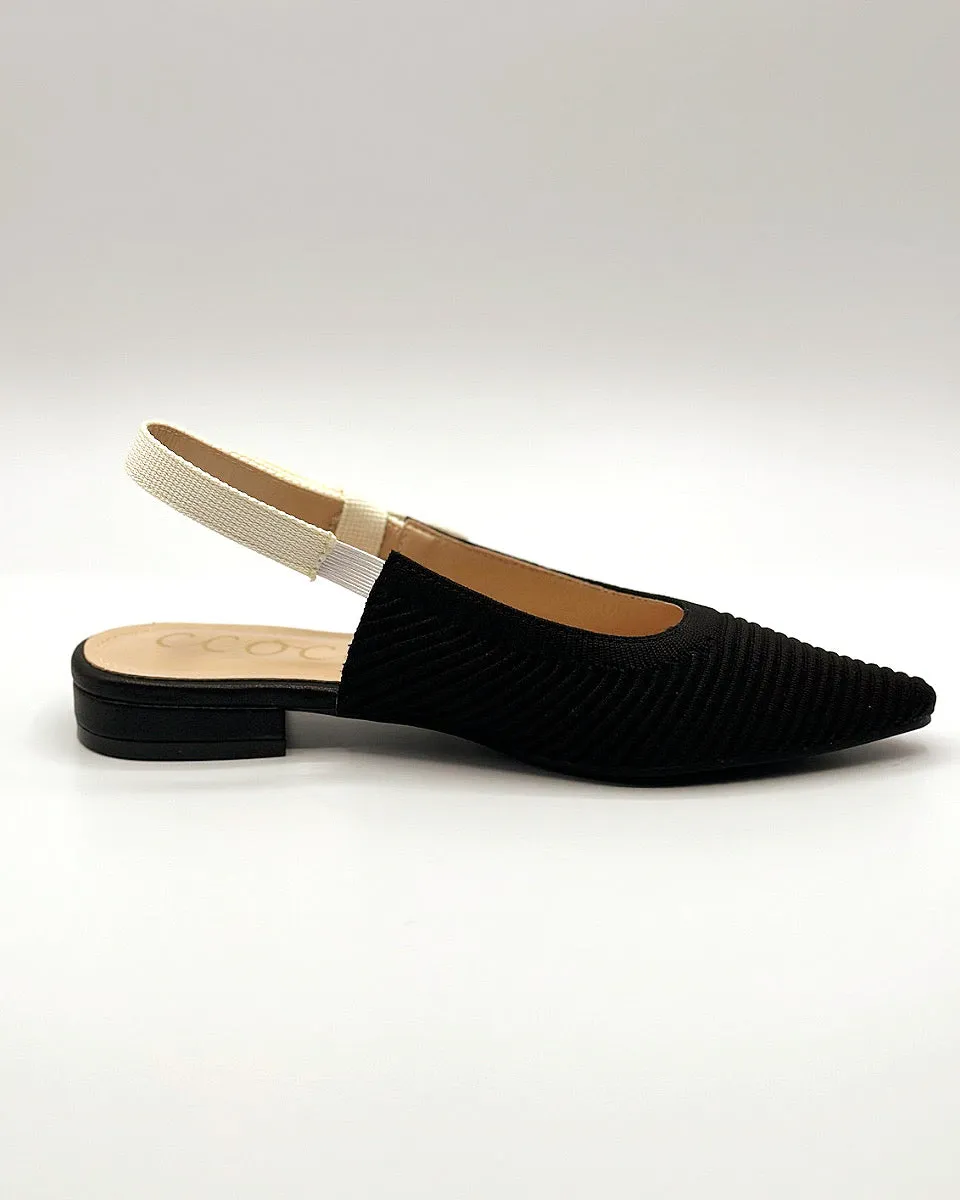 Serenity Flats in Black