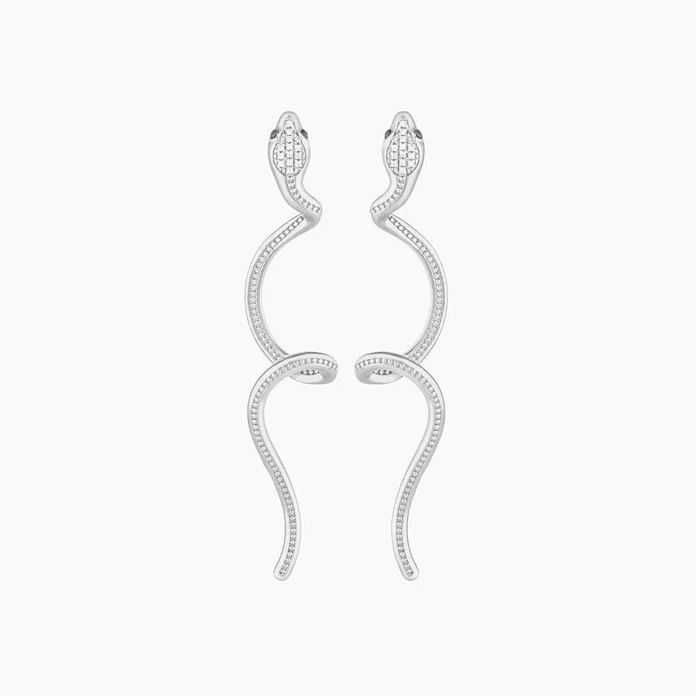 Serpent Drop Earrings