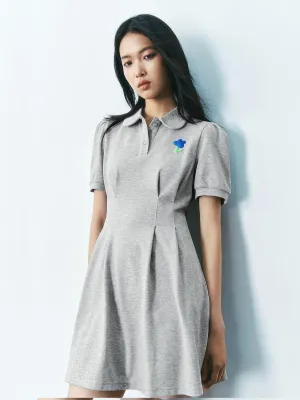 Shirt Collar A-Line Dresses