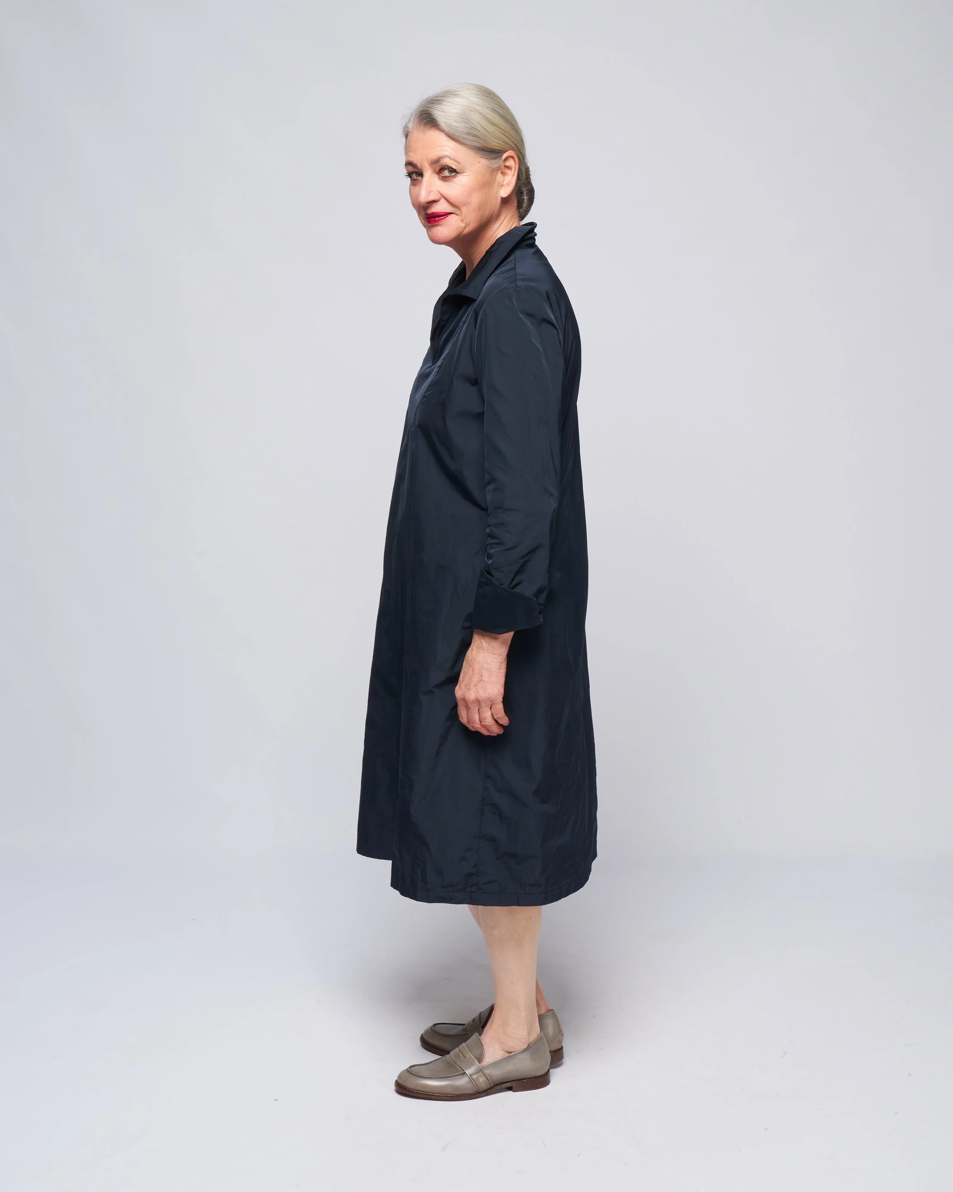 shirt dress - night
