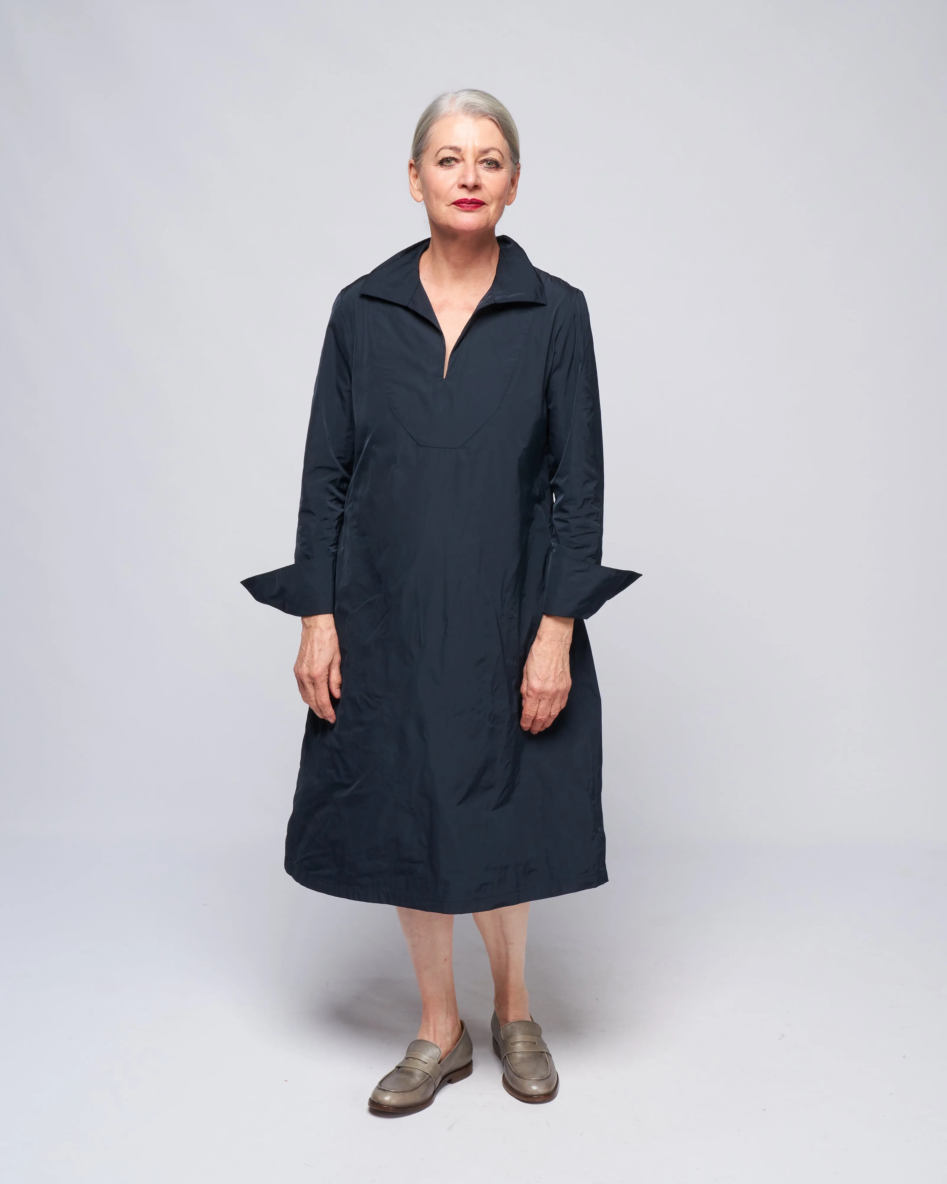 shirt dress - night