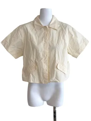 Shortbread Cropped Blouse