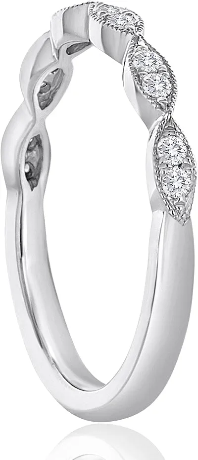 Signature Pave Diamond Wedding Band