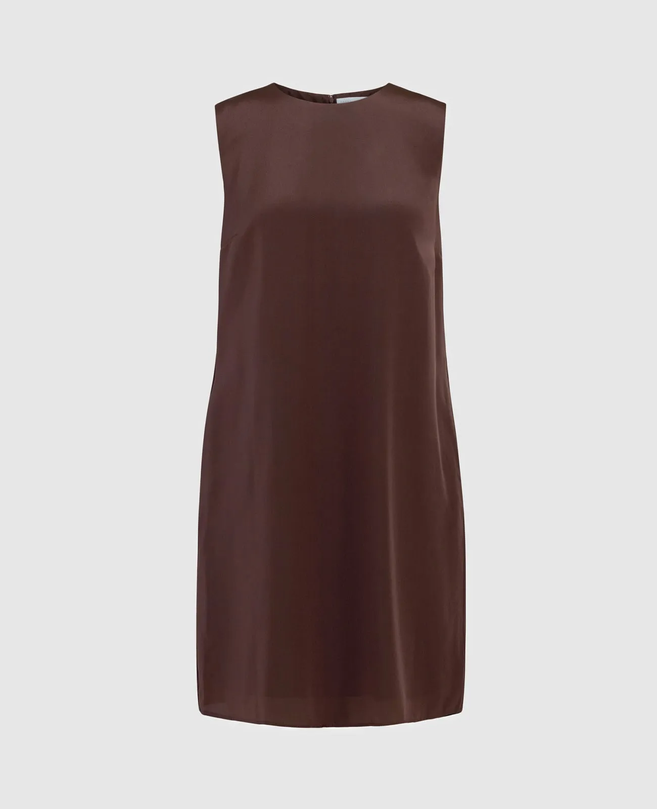 Silk A-line Shift Dress