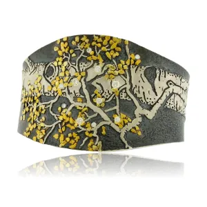 Silver & Gold Aspen Bloom Diamond Bracelet