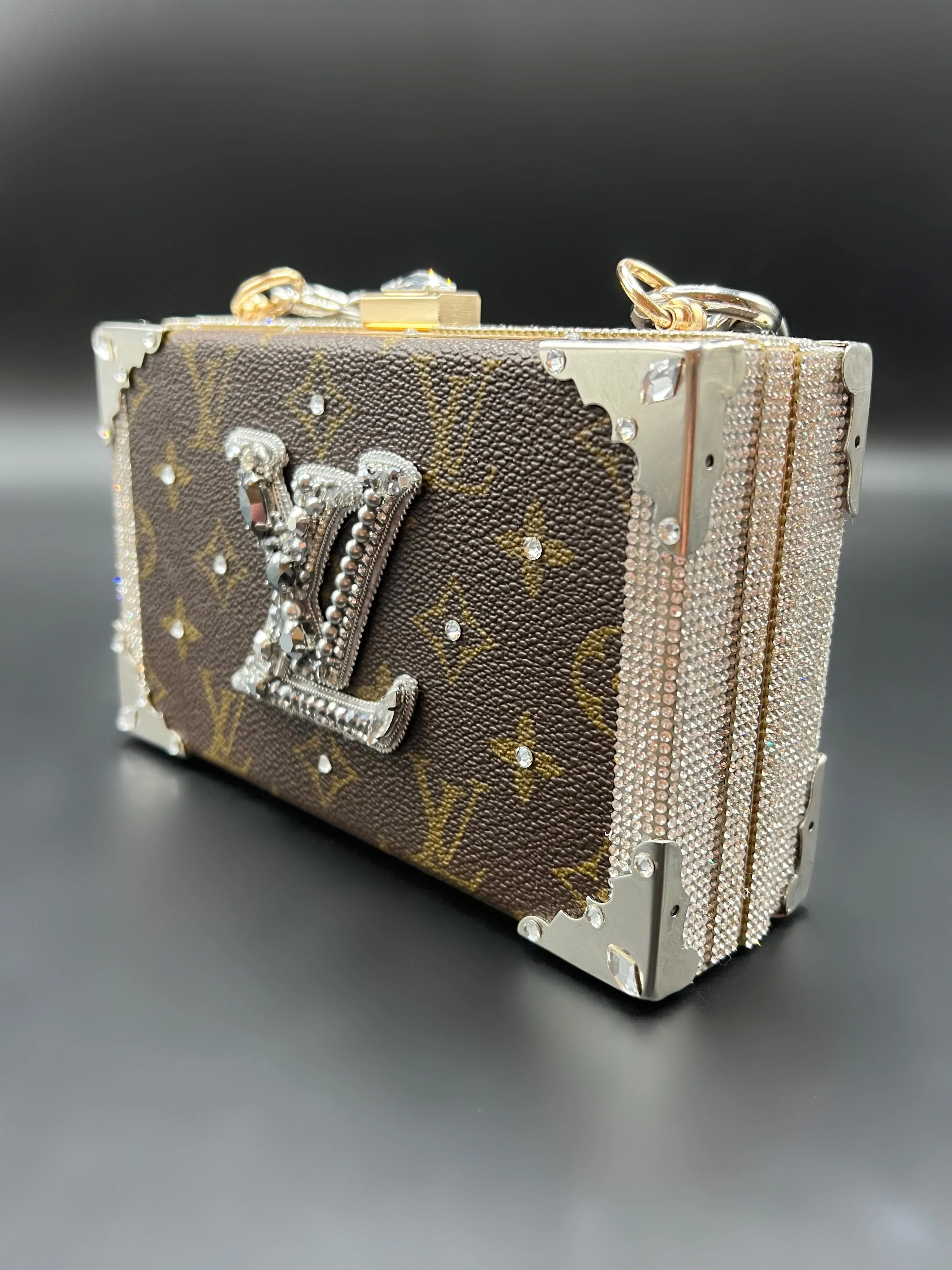 Silver Beaded Upcycled